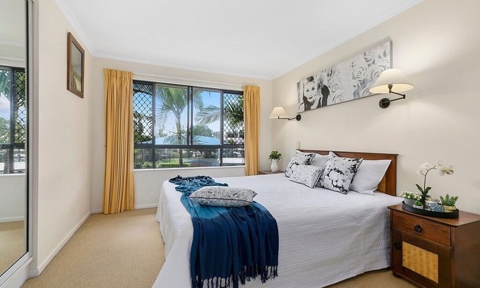 Noosaville Resort | Immaculate 1 Bedroom Apartment in Ivory Palms 4 star Resort