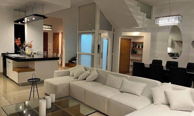 New Cairo Villa | Impeccable 4 bedroom villa with Pool, Elevator right in the heart of New Cairo