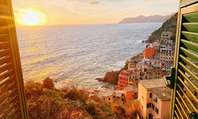 Riomaggiore Apartment | In Riomaggiore Cinque Terre with breathtaking sea view