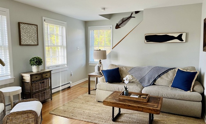 Nantucket Town House | In Town with Parking, Outdoor Shower, Patio & Car Option