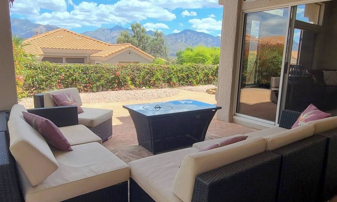 Rancho Vistoso House | Incredible Catalina Mountain views from this 2BR/2BA home in Sun City Oro Valley