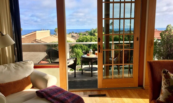 Dana Point House | Incredible Ocean Views! Beautifully furnished. Two decks and garden! Relax!