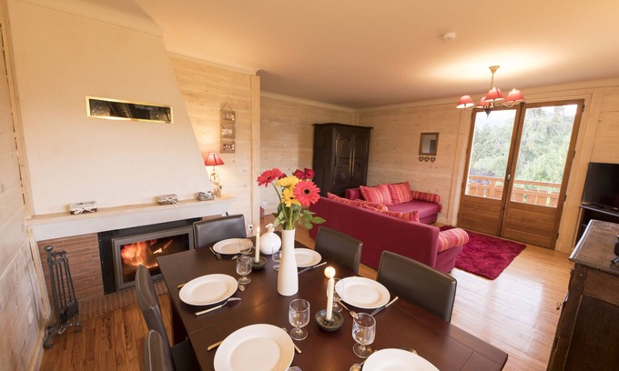 Combloux Ski Chalet | INDEPENDENT CHALET WITH BEAUTIFUL VIEW ON THE MASSIF DU MONT BLANC