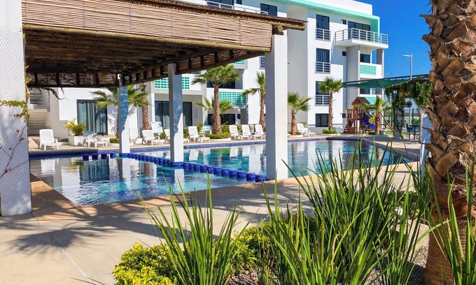 Cerritos Apartment | Indigo 7, Steps from Playa Brujas Beach