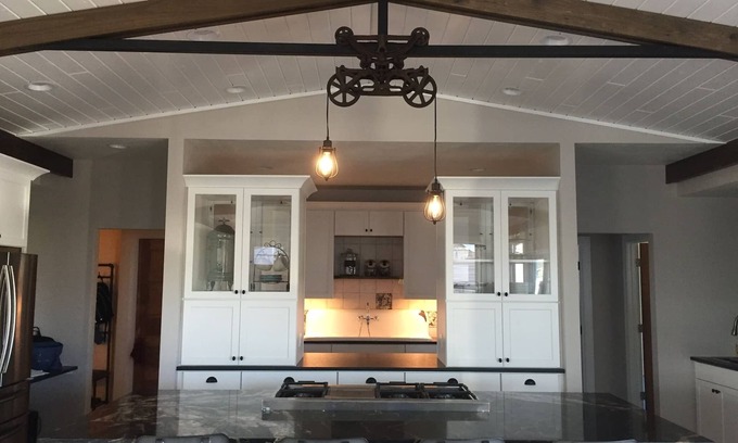 Oshkosh House | Industrial chic farmhouse.