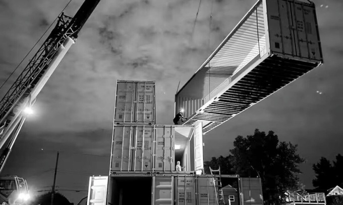 Kennedy King House | Indy's 1st Container Home- 3 car garage - Downtown