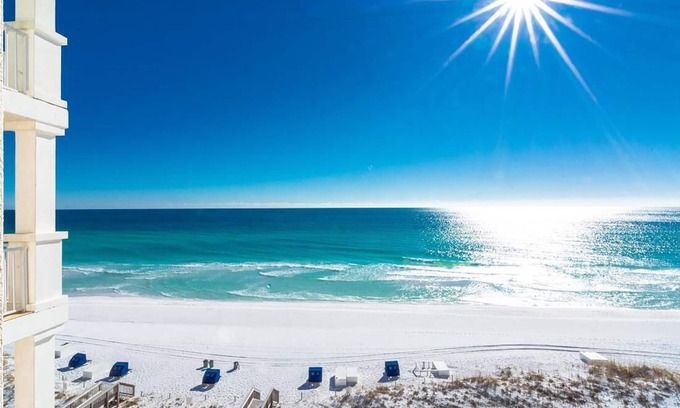 Crystal Beach Condo | Inn at Crystal Beach 608B by Salt Water Vacations