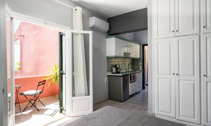 Pirgi Apartment | Ionian Seaview Studio at Barbati by Konnect