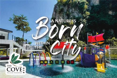 Hulu Kinta Apartment | Ipoh Tambun Waterpark Apartment The Cove Hillside