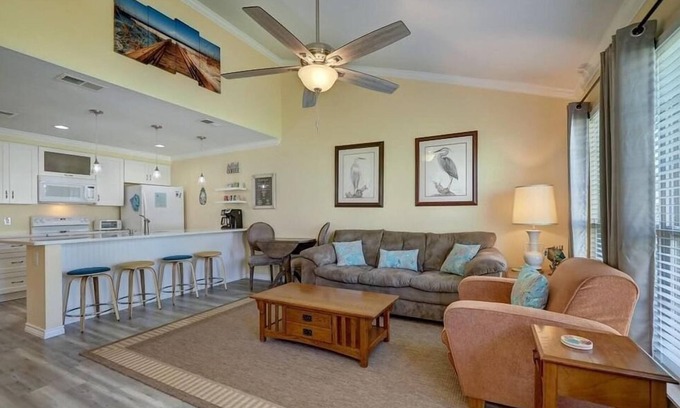 Port Aransas Condo | Island Dunes Condo's-#1204-One Block from Beach.