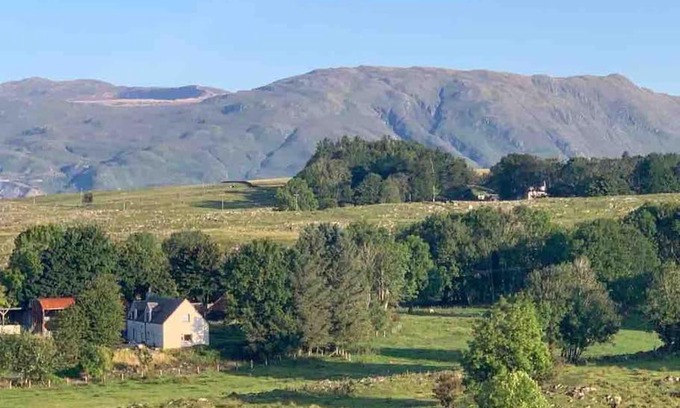 Oban House | Island holiday home Balure Croft farm rural stay on Isle of Lismore Inner Hebrides