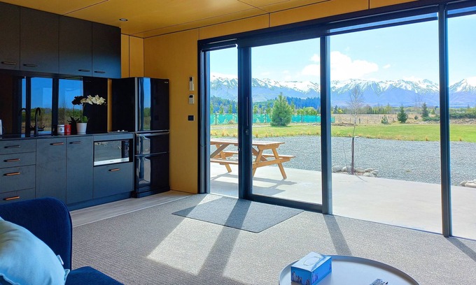 Ben Ohau Cottage | It's outside town center. Enjoy the mountain view in day time and dark night sky