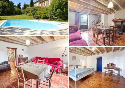 Soupex House | Jardin Verdoyant à Soupex "Au Tournesol"