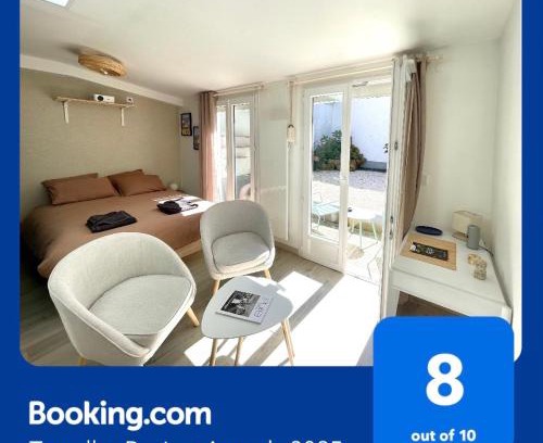 Sainte-Anne - Faubourg Noyon Apartment | Jardins de Castille - 200m de la gare - Home cinéma