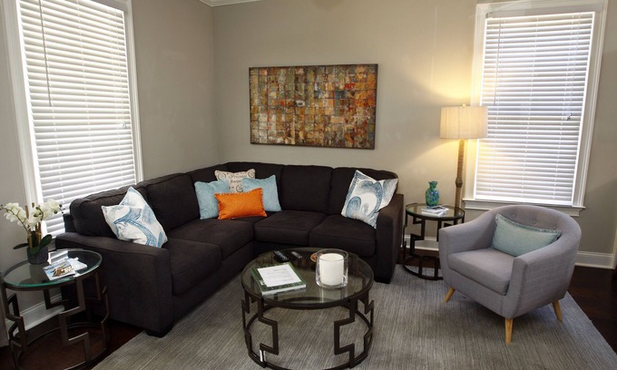 Midtown House | Jefferson Blue Door .Charming Renovated Cottage in Midtown