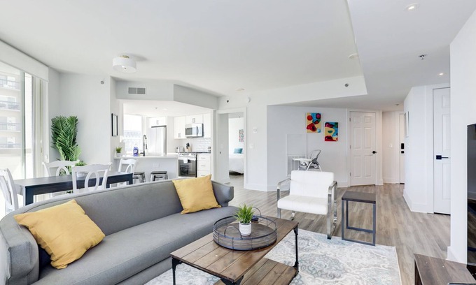 Crystal City Apartment | Jetsetter's 2BR Hub Between DC & Airport