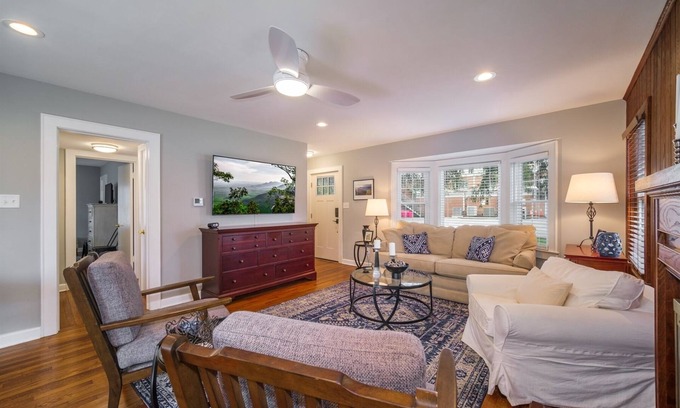 Brevard House | Johnson Street Cottage in Downtown Brevard | 2 Bed, 1 Bath