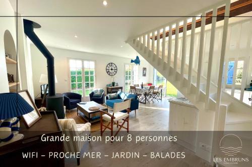 Belz House | Jolie maison rénovée au bord de la Ria, Belz