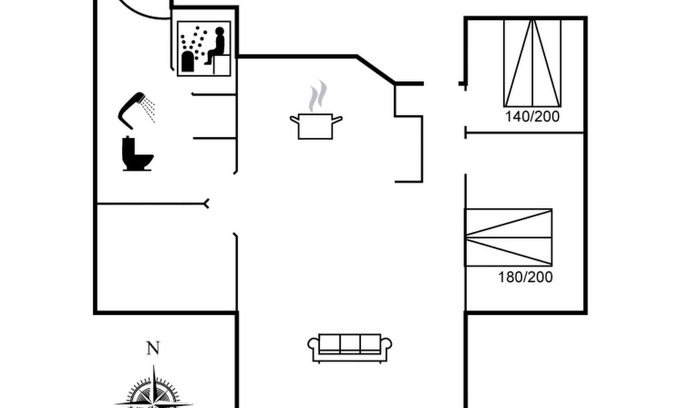 Sonderho House | "Josef" - 950m from the sea by Interhome