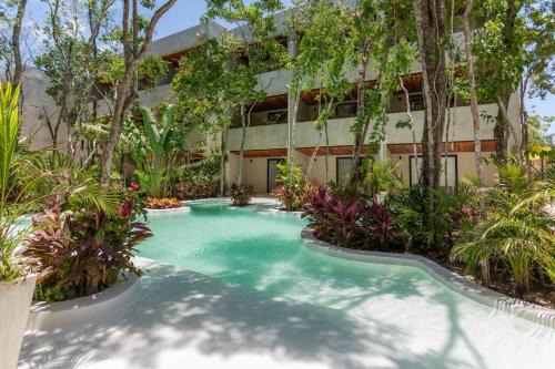 Tulum Apartment | Jungle Gem with Swim-Up Pool & Easy Paved Access
