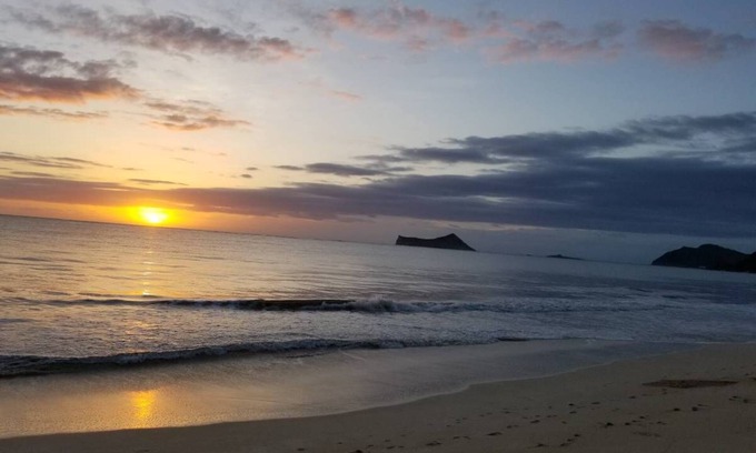Waimanalo House | Just a couple houses away from the nicest beach on the island.