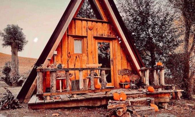 Ribamontan al Monte Cabin | Kabanya, Encantadora Pequeña Cabaña en Cantabria