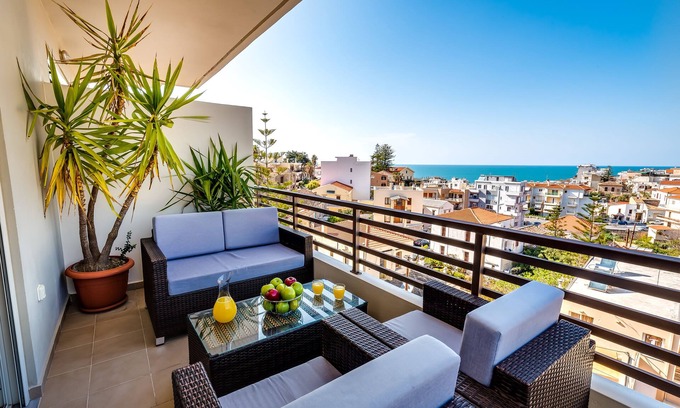 Halepa Apartment | Kagiale 1 Sea view apartment