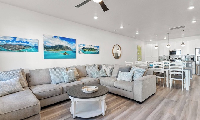 St. George House | Kailua House: Private Hot Tub, Resort Pools, Lazy River