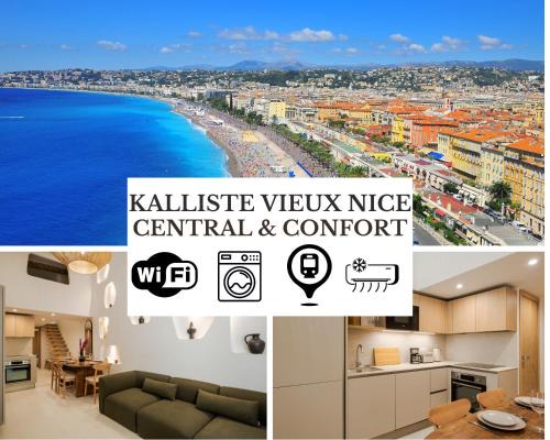 Old Town Apartment | KALLISTE VIEUX-NICE centre historique, près promenade et Cours Saleya