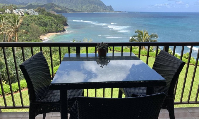 Princeville Condo | Kauai Oceanfront Condo Princeville, Pali Ke Kua 218, Best views, Corner unit