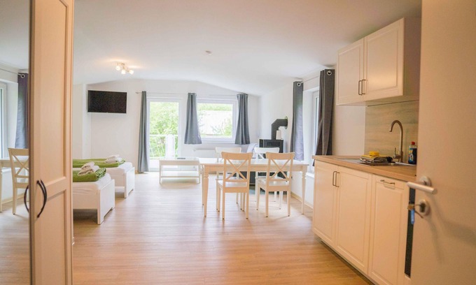 Rabenkirchen-Faulueck Apartment | Kaufmann 1 apartment on the 1st floor with roof terrace