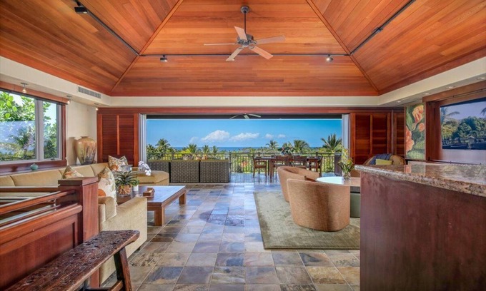 Kaupulehu House | Ke Alaula Villa 228A – Prime Ocean View | Onsite Staff & Daily Housekeeping