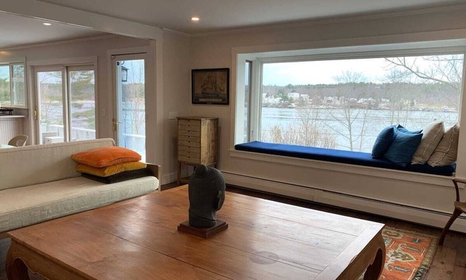 Bath House | Kennebec River House - Sweeping River Views and Hiking Trails
