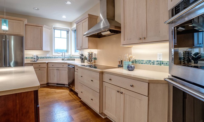 Town of Milo House | Keuka Sunset, newly built lake home on Keuka lake, with private beachfront