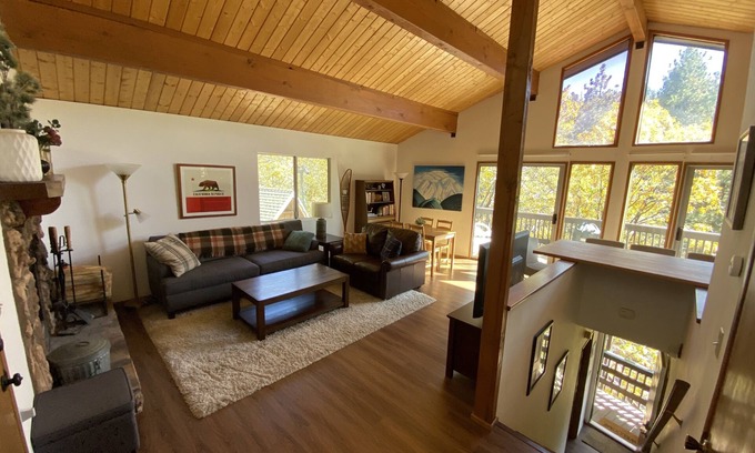 Green Valley Lake Cabin | Kid-friendly, modern, and full of personality and 1 minute walk to the lake