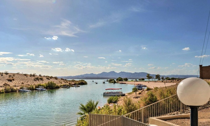 Lake Havasu City Apartment | King Suites - Condo w/Beach Access, Water View & Pool