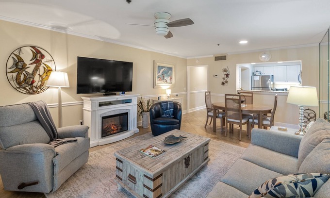 Arcadian Shores Condo | Kingston Laurel 104 1st floor, Pool, Beach