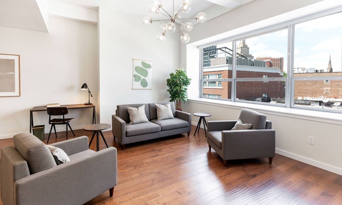 Central Business District Apartment | Kislak 302 Spacious 1BR in Heart of Downtown