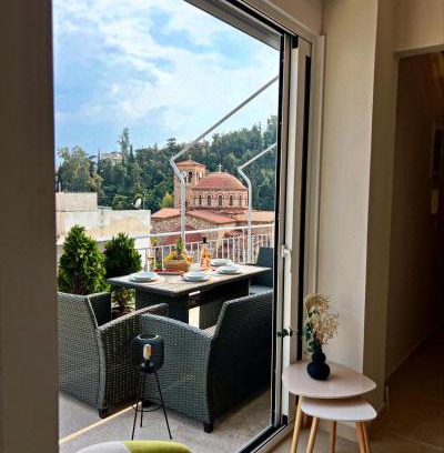 Athens Apartment | KK Athens Fine Stay-Steps to Metro-Modern & Cozy Apartments