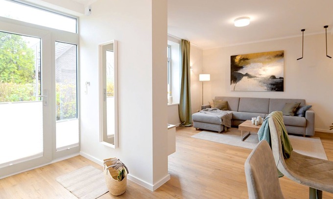Daenschendorf Apartment | Klöönstuuv – New apartment with sauna and terrace