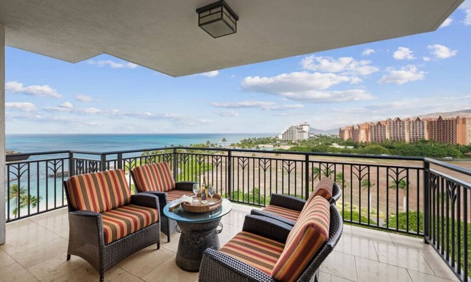 Ko Olina Condo | Ko Olina Beach Villa Ocean View Condo 2BR/2BA