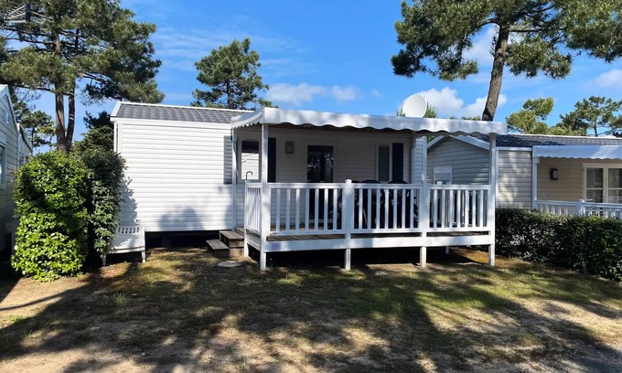 Saint-Jean-de-Monts House | Komfort 2 ch/1 Badezimmer (überdachte Terrasse) 4 Personen