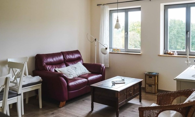 Kalkhorst Apartment | Kranich-Rental-Comfort-Private Bathroom-Countryside view