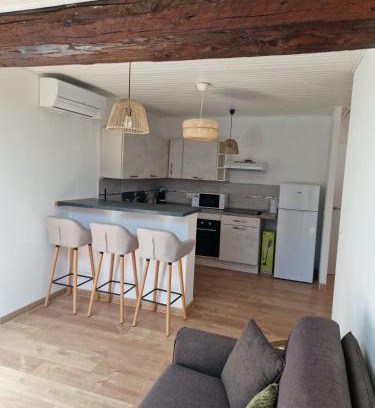 Sainte-Marie-la-Mer Apartment | L'échappée Bleue Moderne Clim Plage