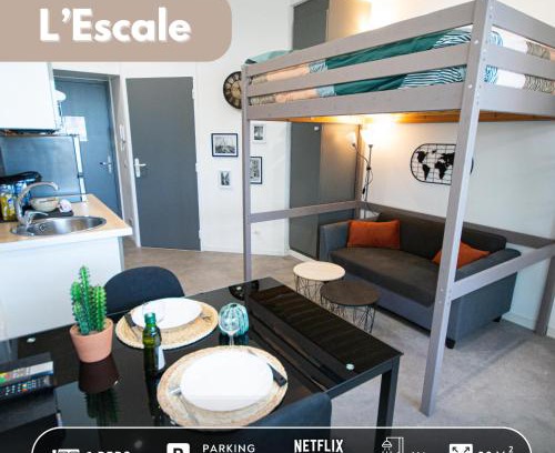 Ep 21 - Saint-Paul Apartment | L'Escale, Proche ville, Parking, Terrasse, Netflix