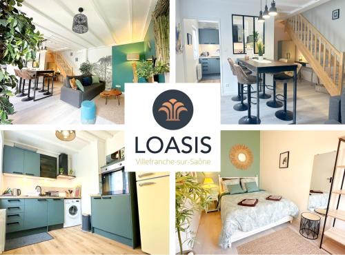 Villefranche-sur-Saone Apartment | L'Oasis-T4 Duplex Calme Hypercentre Proche Rue Nat