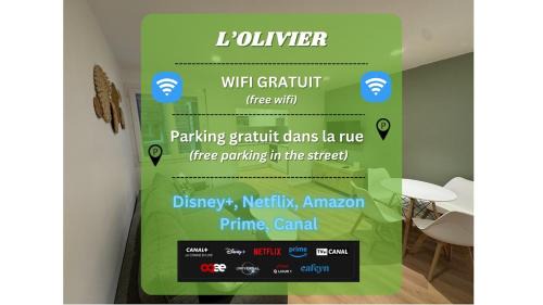 Abbeville Apartment | L'Olivier RDC
