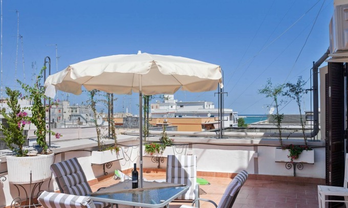 Municipio 1 Apartment | LA BELLA VISTA BARI Seaview Terrace Apartment