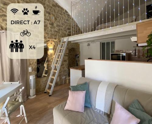 Mornas Apartment | La Bergerie de Carmen