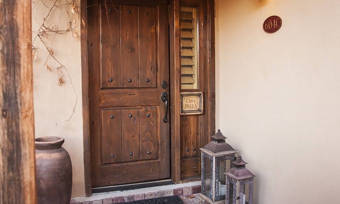 Northeast Santa Fe Condo | La Casa Bella at sunset